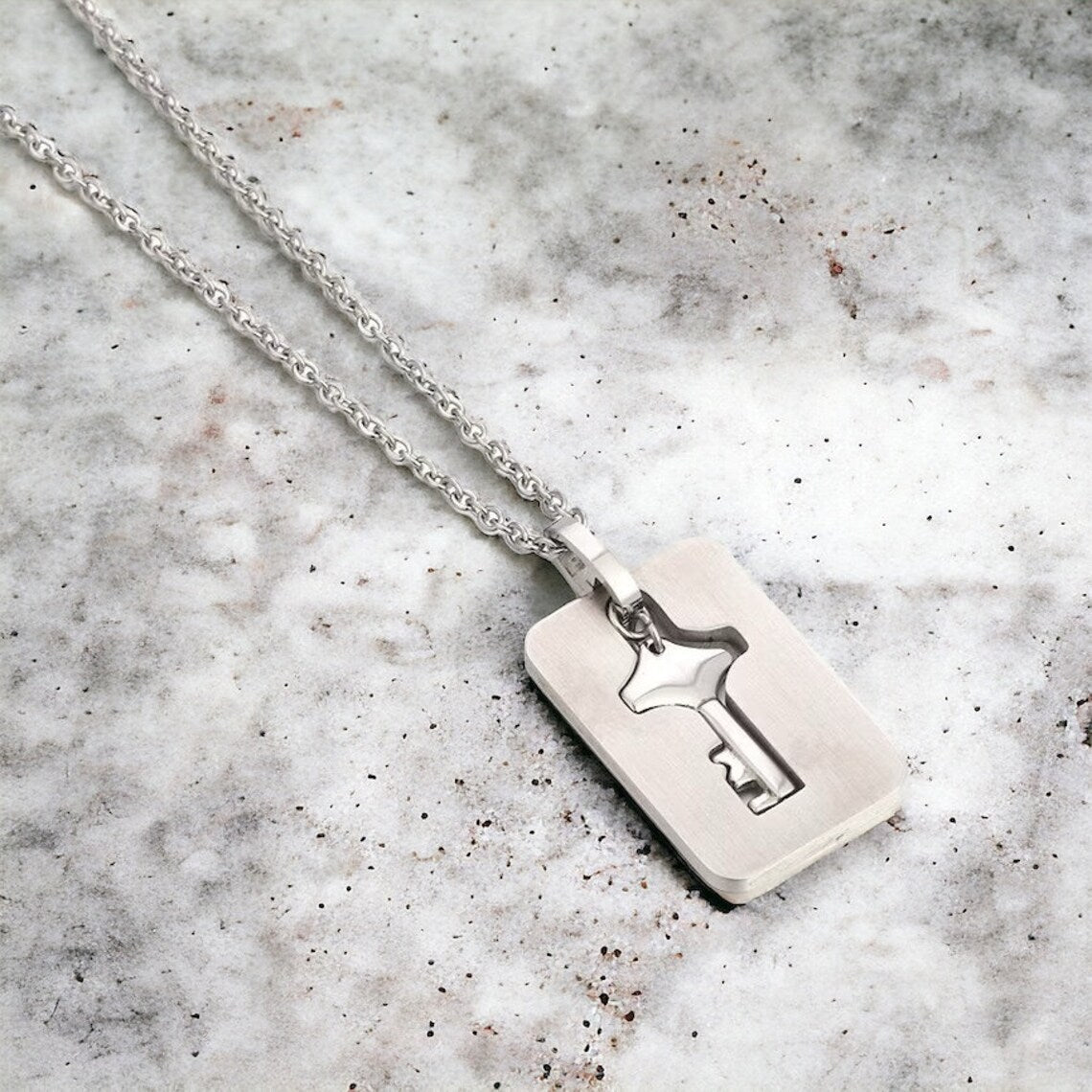 Love Locked Couples Bracelet & Ket