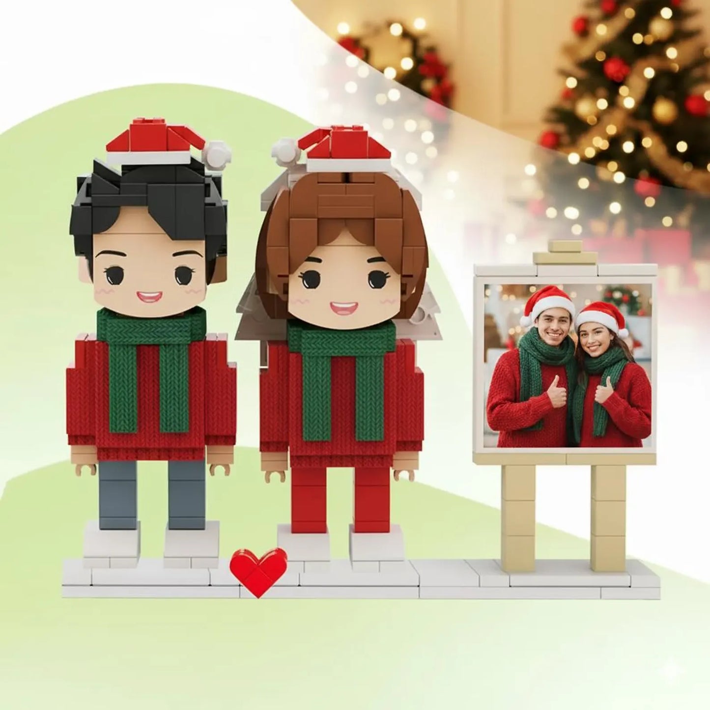 Custom Brick Figurine Set