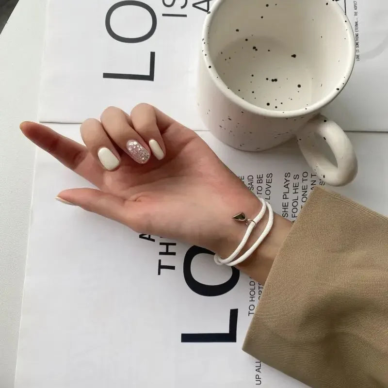 Promise Heart Bracelet Set