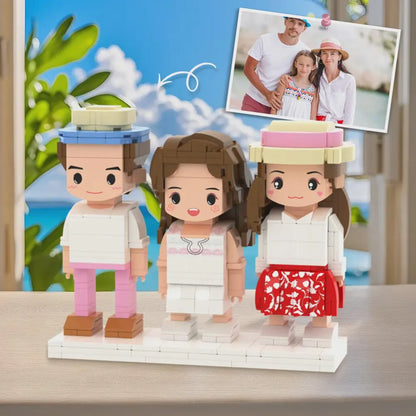 Custom Brick Figurine Set