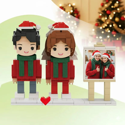 Custom Brick Figurine Set