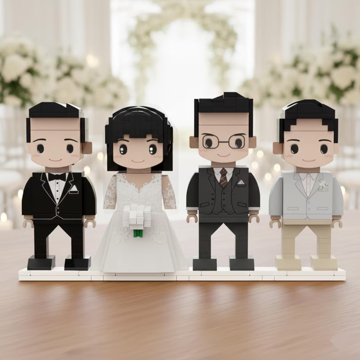 Custom Brick Figurine Set