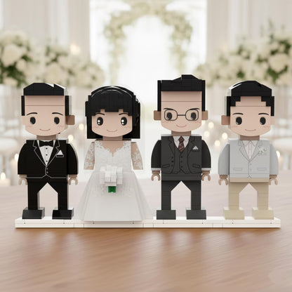 Custom Brick Figurine Set