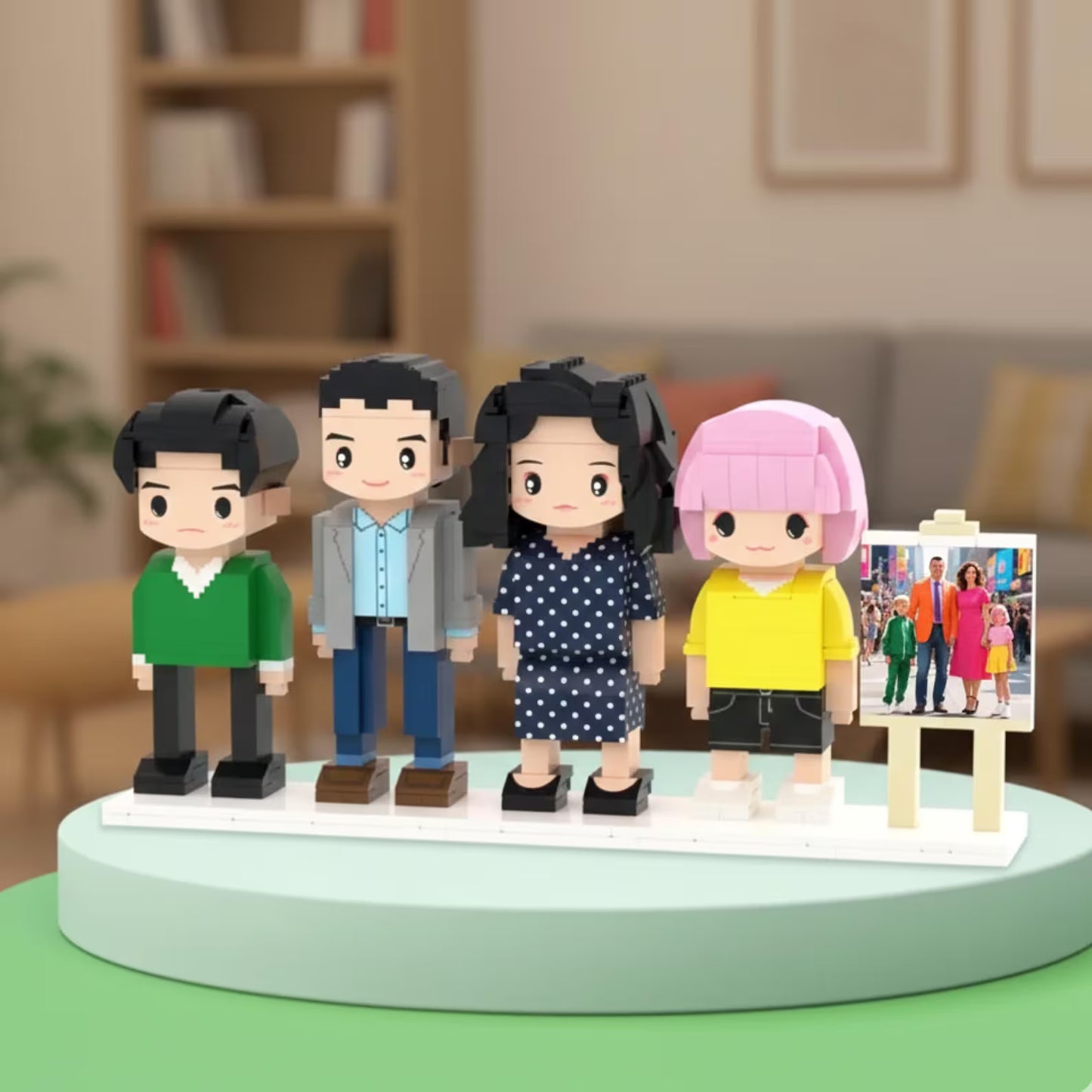 Custom Brick Figurine Set